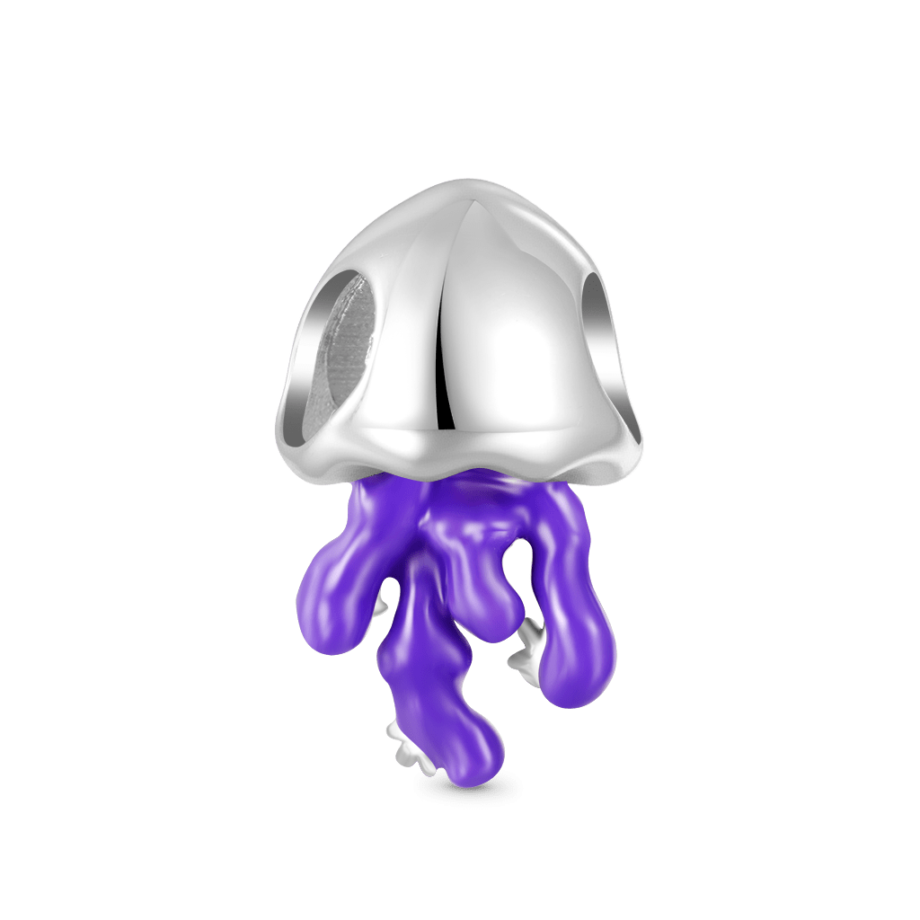 Gnoce Glow-in-the-Dark Marine Jellyfish Charm_3