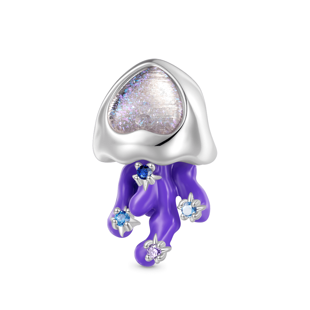 Gnoce Glow-in-the-Dark Marine Jellyfish Charm_2