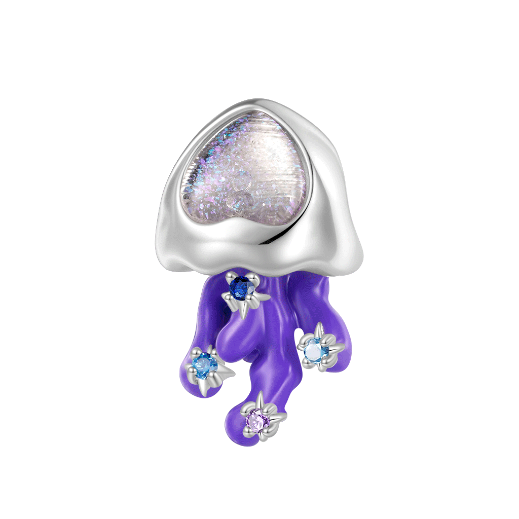 Gnoce Glow-in-the-Dark Marine Jellyfish Charm_1