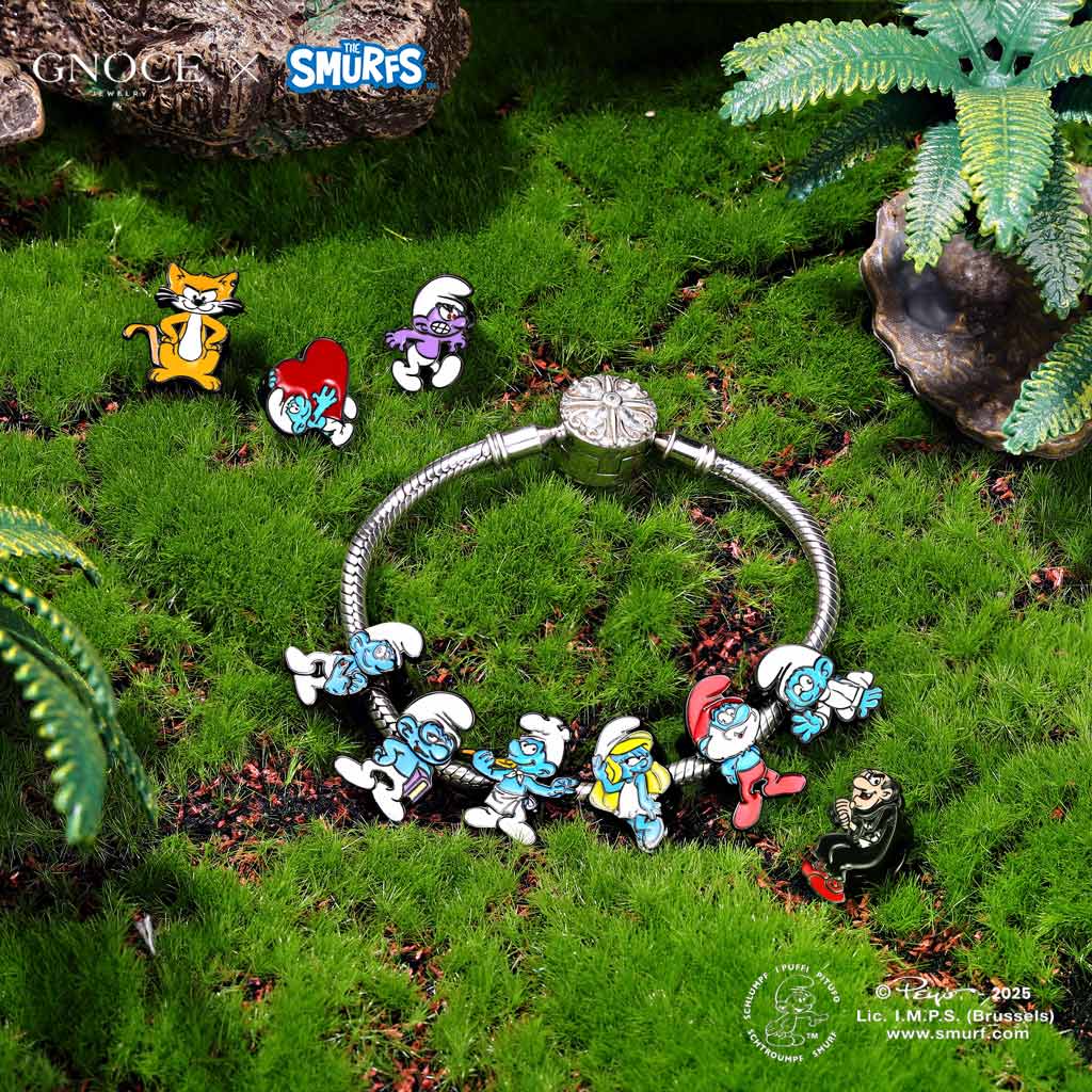 Gnoce Smurfs Charm x Hefty Smurf_3
