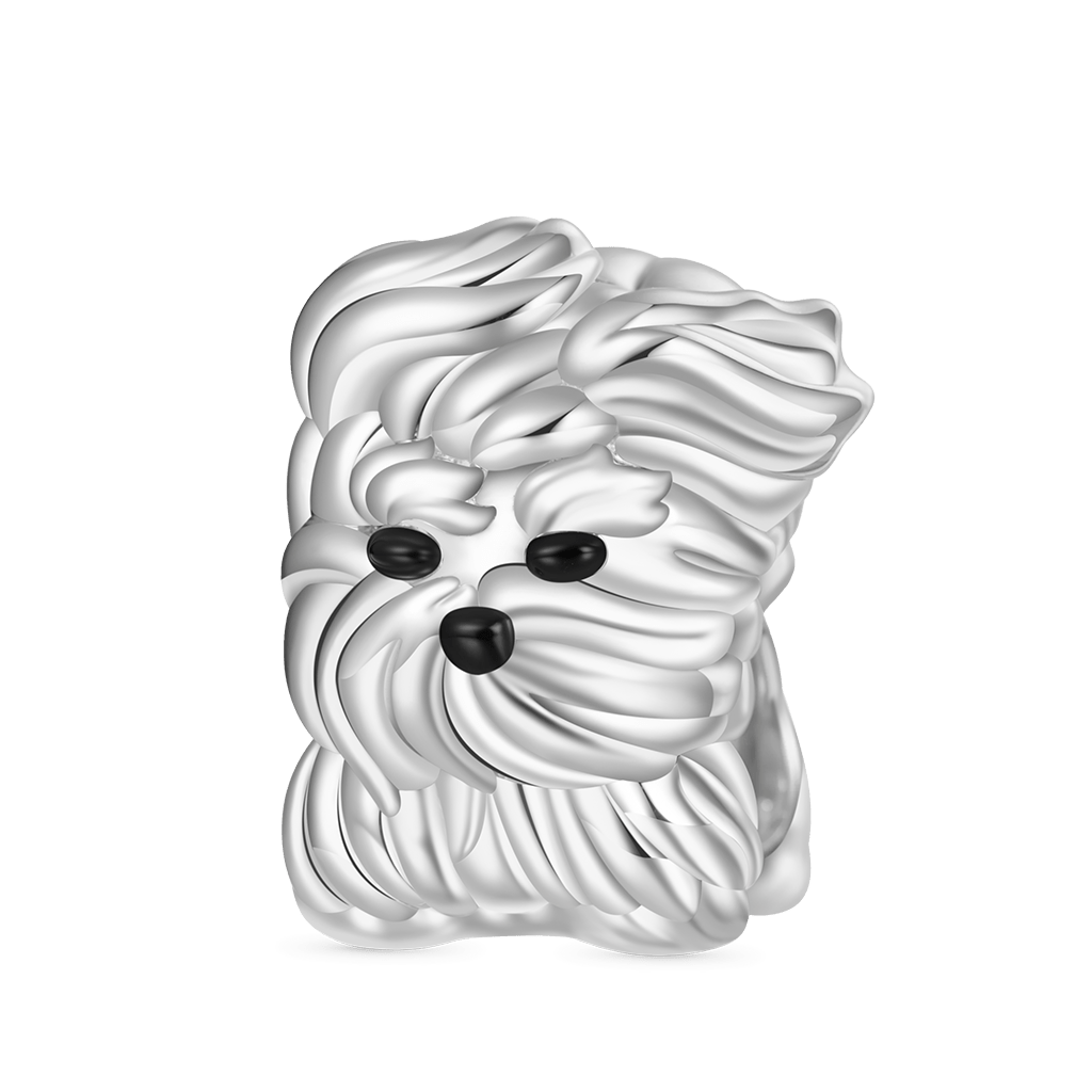 Gnoce Messy Dog West Highland Terrier Puppy Charm_1