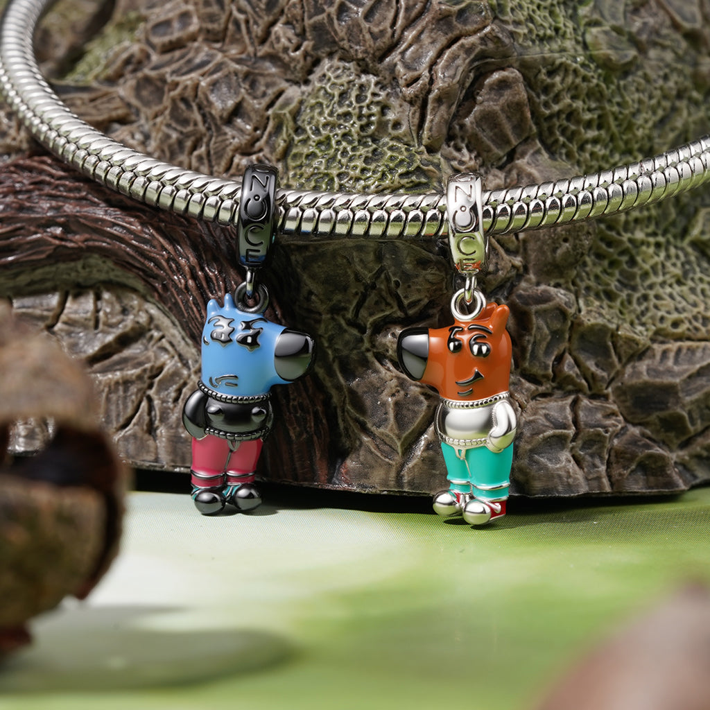 Gnoce Un Chill Girl Pendant Dangle Charm_3