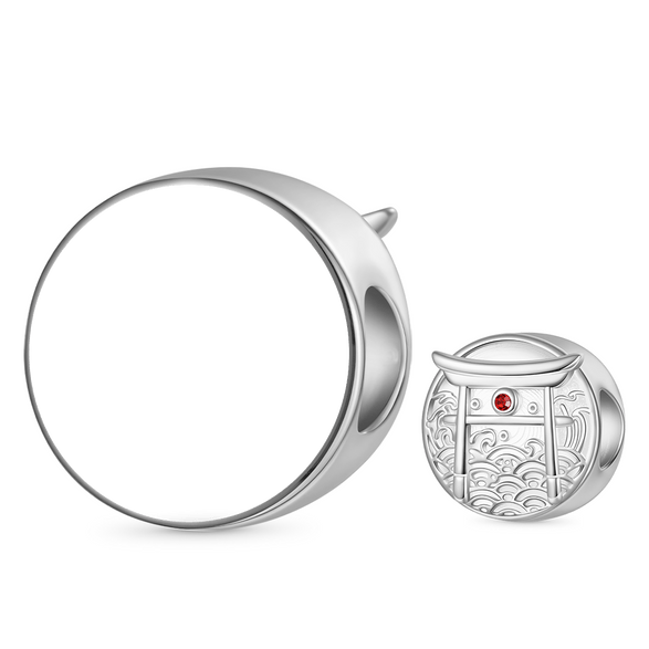 Gnoce Japanese Element Torii Engravable Charm