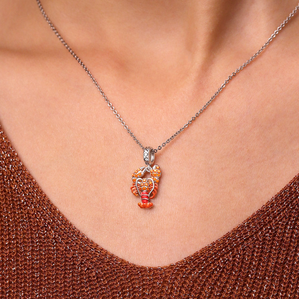 Gnoce Heated Color-changing Delicious Lobster Pendant Dangle Charm_6