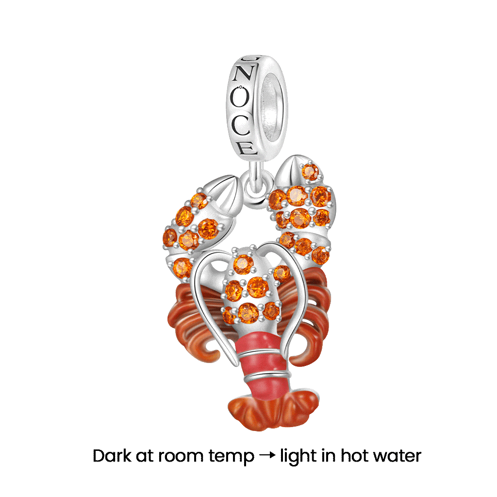Gnoce Heated Color-changing Delicious Lobster Pendant Dangle Charm_1