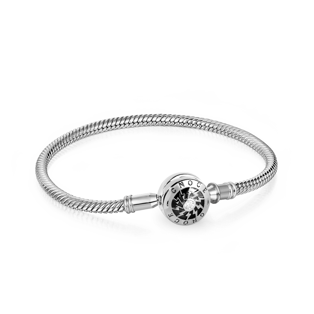 Gnoce "The Moment I Meet You" Elegant 925 Sterling Silver Affordable Classic Bracelet Well Made Multi Size 16CM-22CM Best Gifts For Her_1