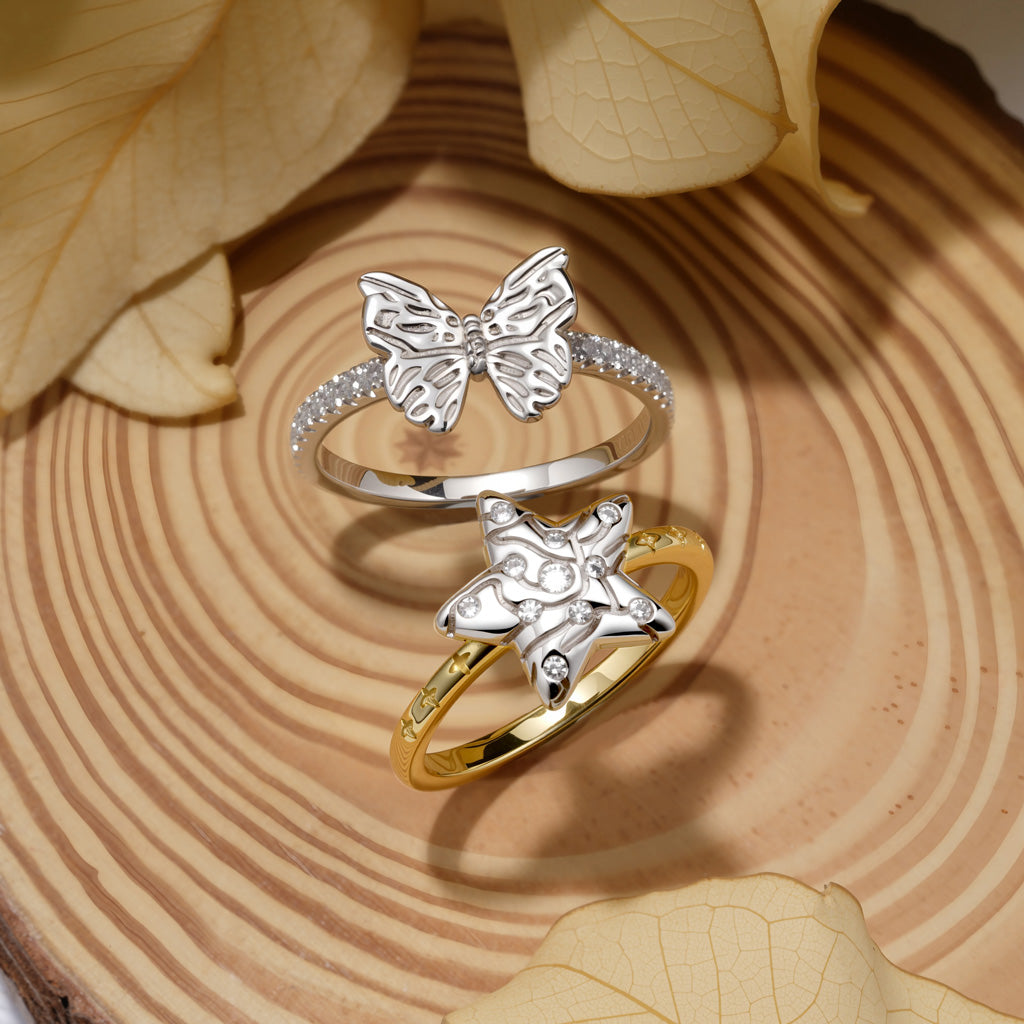 Gnoce Butterfly Diamond Ring_3