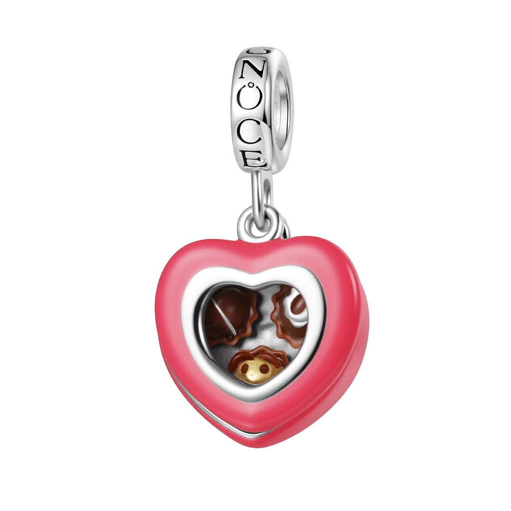 Bee in Chocolate Heart Box Pendant_3