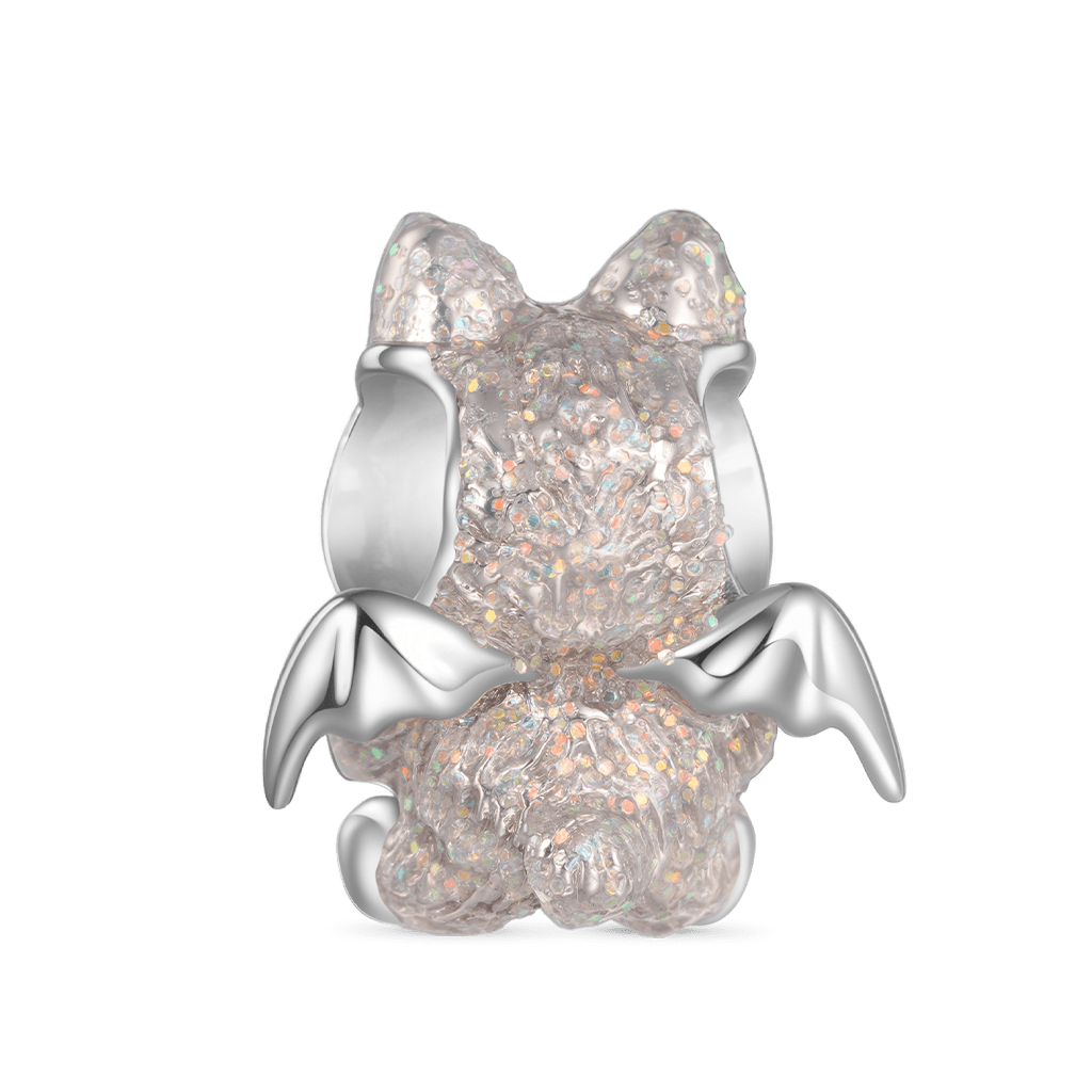 Gnoce Cute and Charming Little Monster Series - White Toy Doll Charm_2
