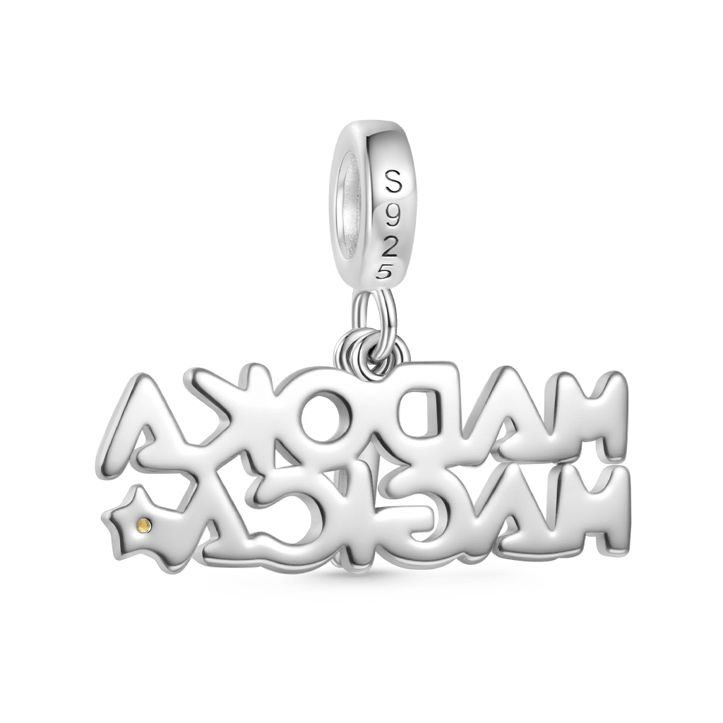 Gnoce Madoka ☆ Magica LOGO Pendant Dangle Charm_2