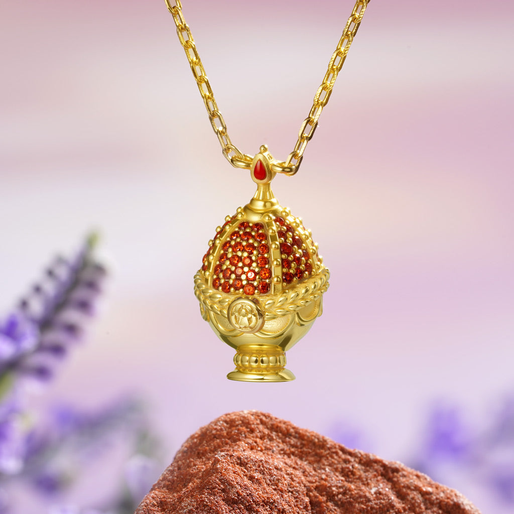 Gnoce Kyoko Sakura Soul Gem Necklace_3