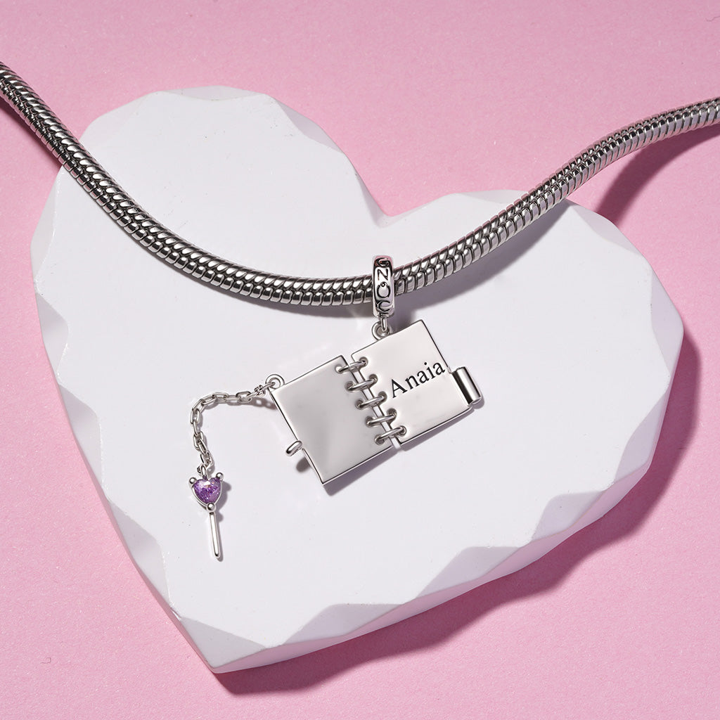 Gnoce Engravable Safe Deposit Box Charm_5
