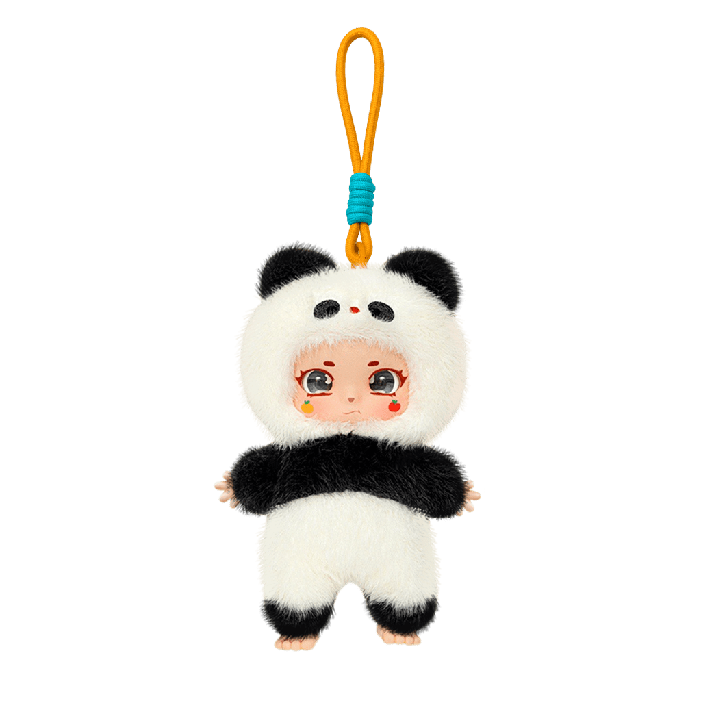 Gnoce Panda Doll Bag Keychain Plush Pendant_1