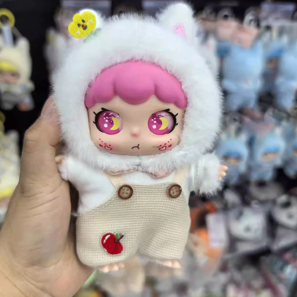 Gnoce Cloud Bunny White Keychain Plush Doll Pendant_2