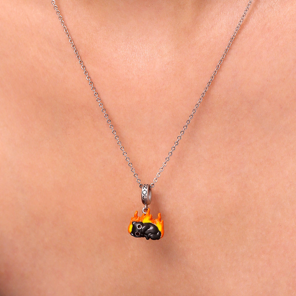 This Is Fine Bubu Pendant_4