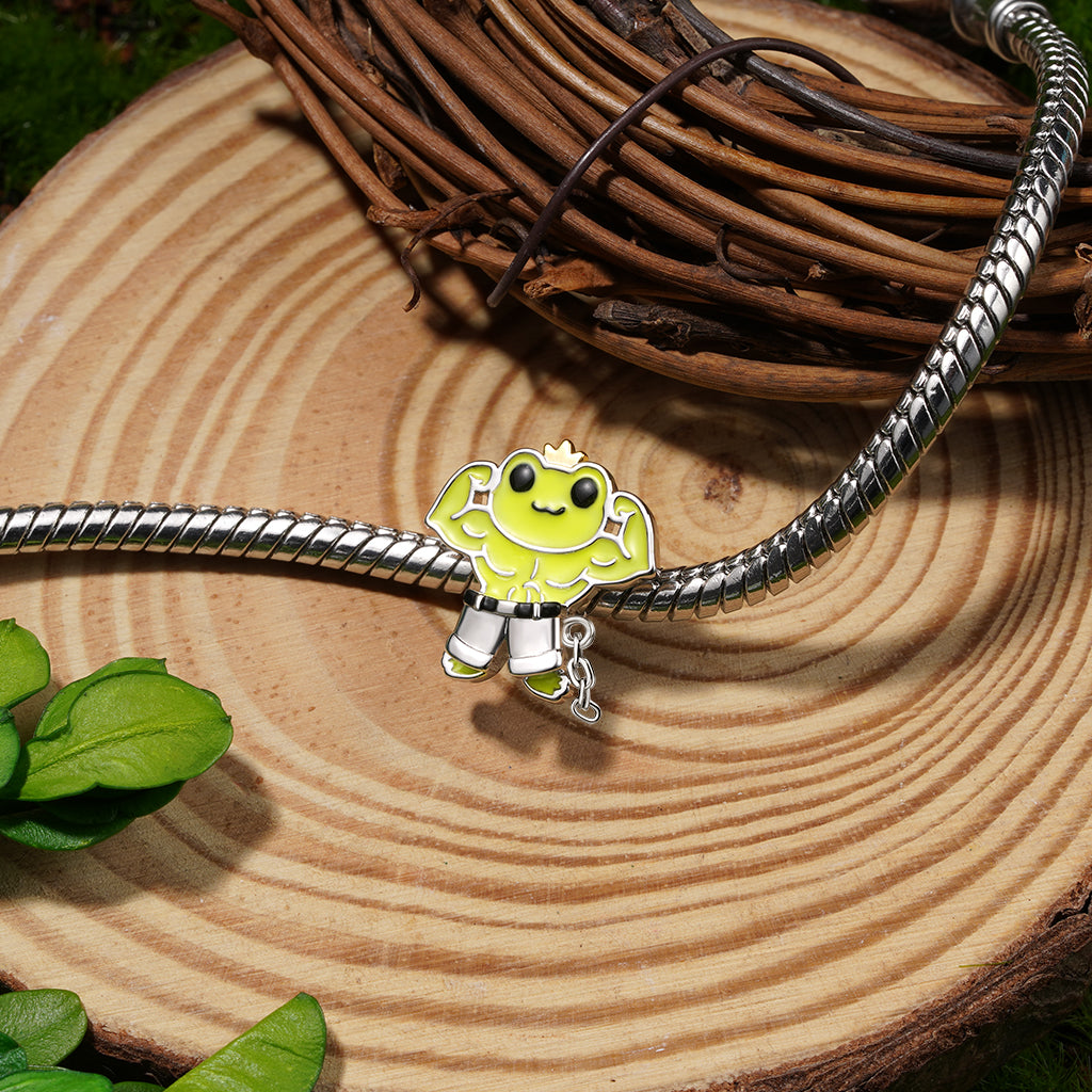 Gnoce Muscular Frog Magnetic Removable Pants Stopper Charm_4