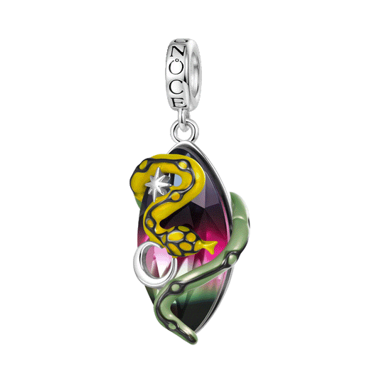Gnoce Glow-in-the-Dark Snake Pendant Dangle Charm_1