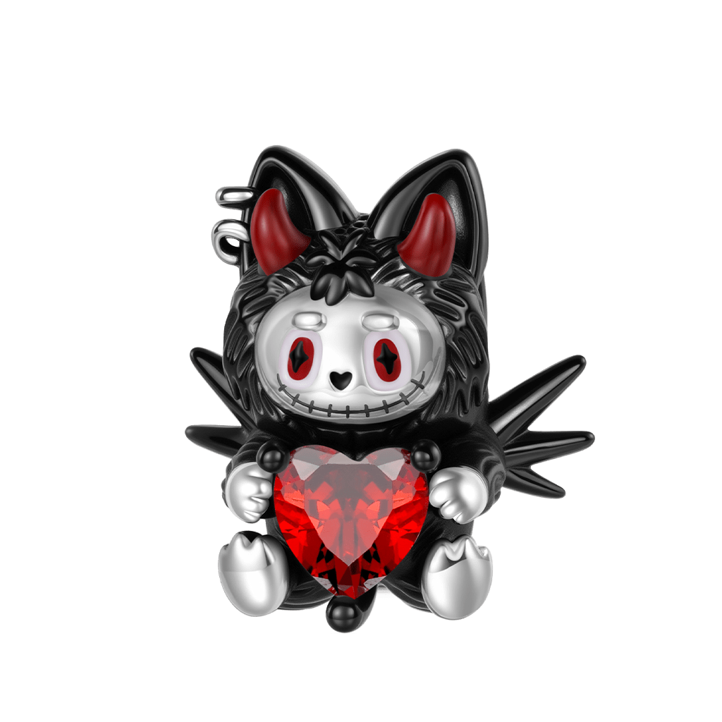 Gnoce Cute and Charming Little Monster Series - Halloween Devil Embraces Love Charm_1