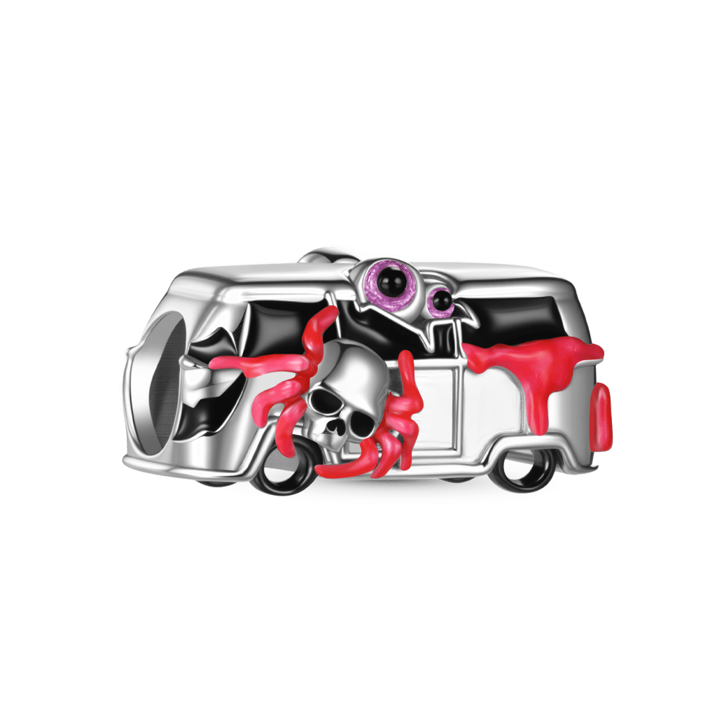 Gnoce Halloween Ghost Bus Glow-in-the-Dark Charm_2