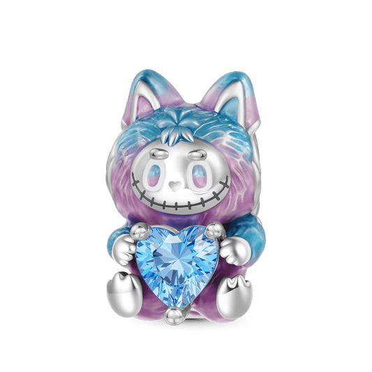 Gnoce Cute and Charming Little Monster Series - Gradient Purple Toy Doll Charm_1