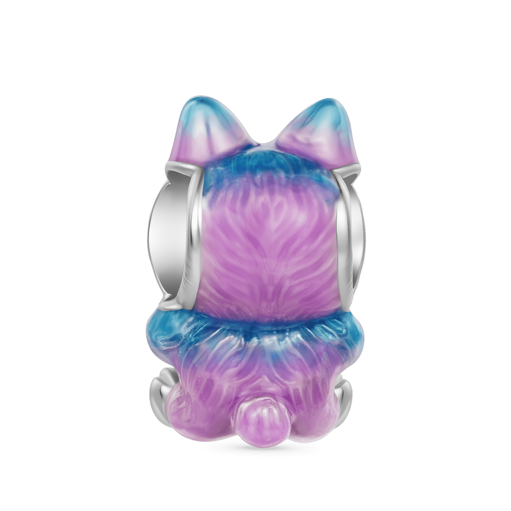 Gnoce Cute and Charming Little Monster Series - Gradient Purple Toy Doll Charm_2