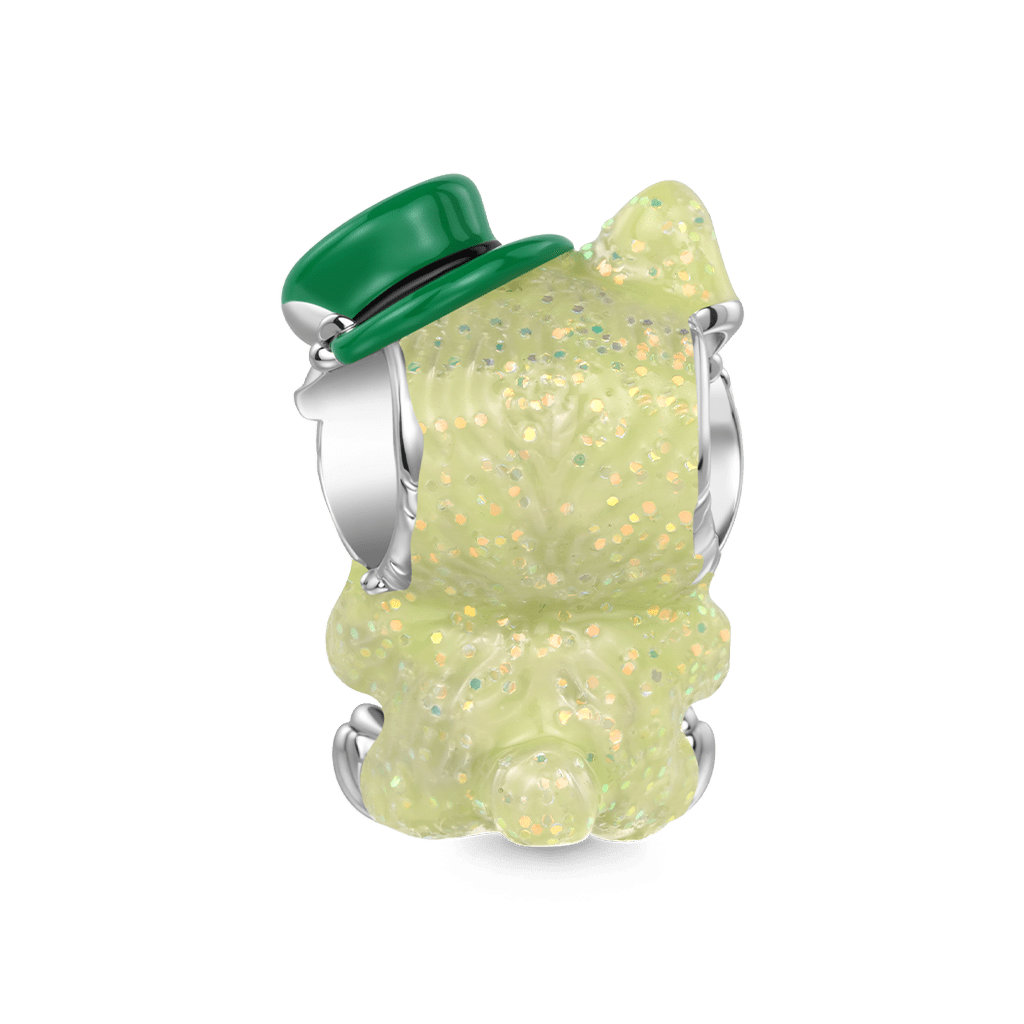 Gnoce Little Monster Series - St. Patrick's Day Glow-in-the-Dark Charm_3