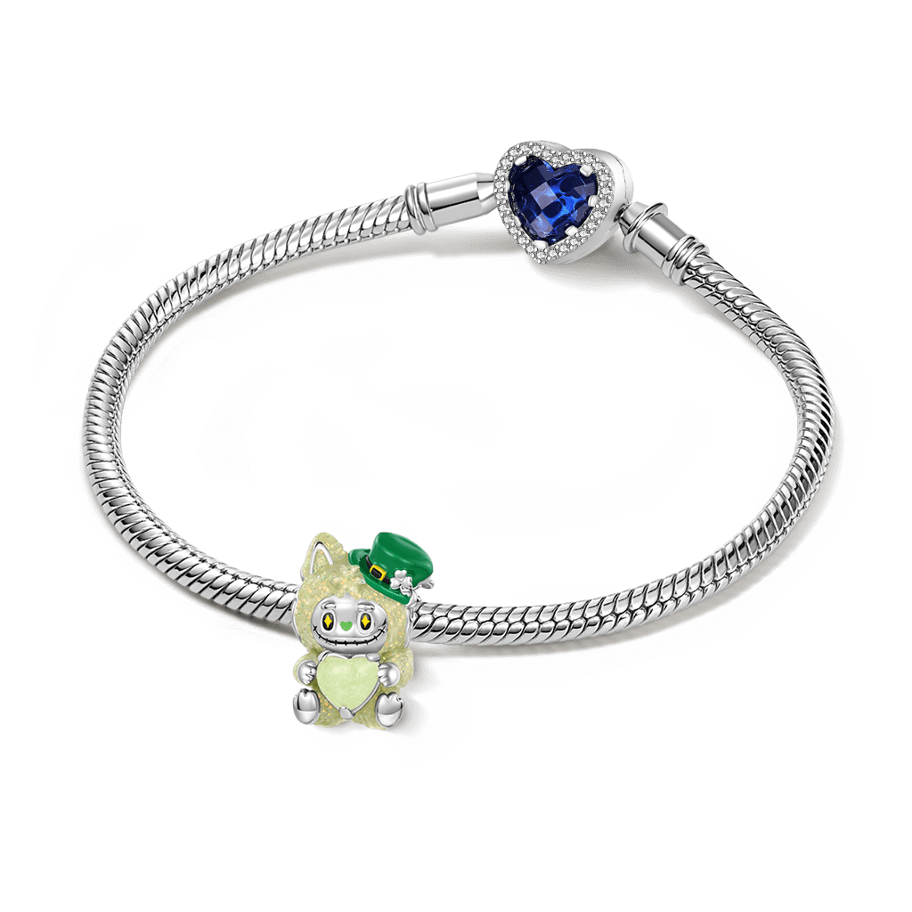 Gnoce Little Monster Series - St. Patrick's Day Glow-in-the-Dark Charm_4