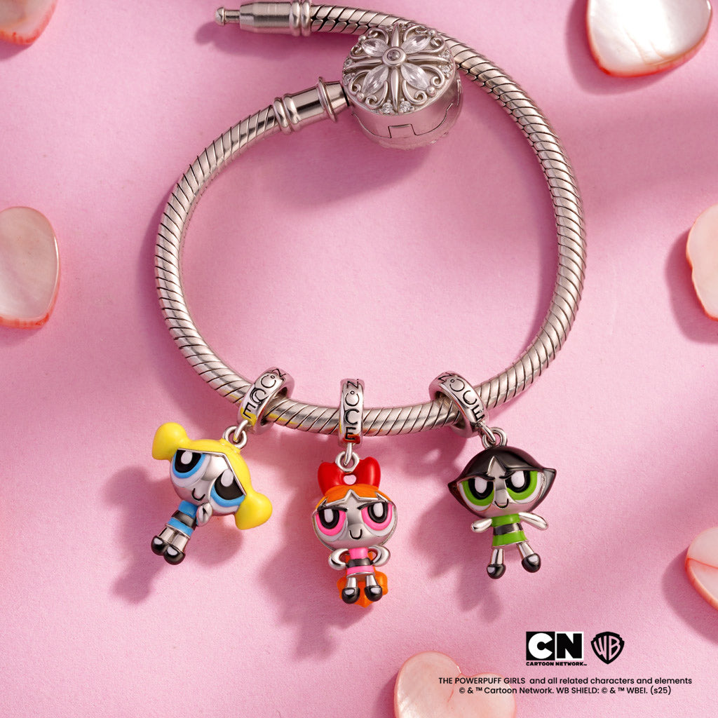 Gnoce The Powerpuff Girls Buttercup Pendant Dangle Charm_3