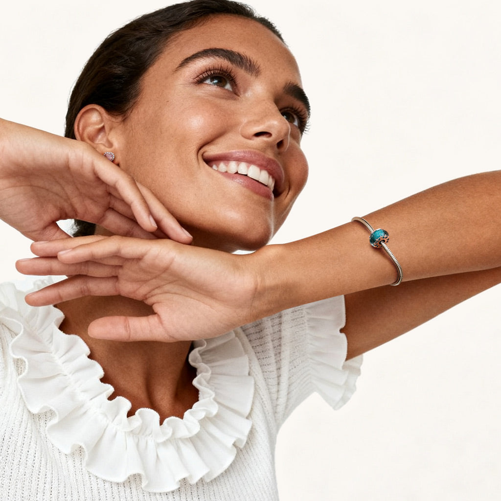 Gnoce Shining Star Glass Charm_4