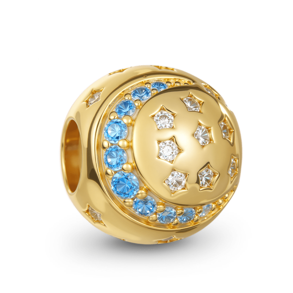 Gnoce Romantic Starry Moon Star Charm_5