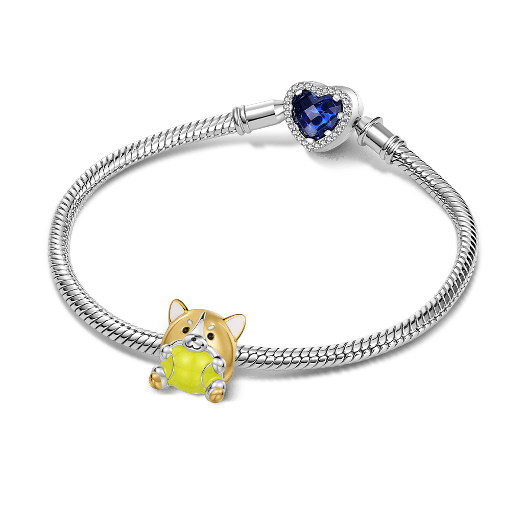 Gnoce Corgi Holding Ball Charm_3