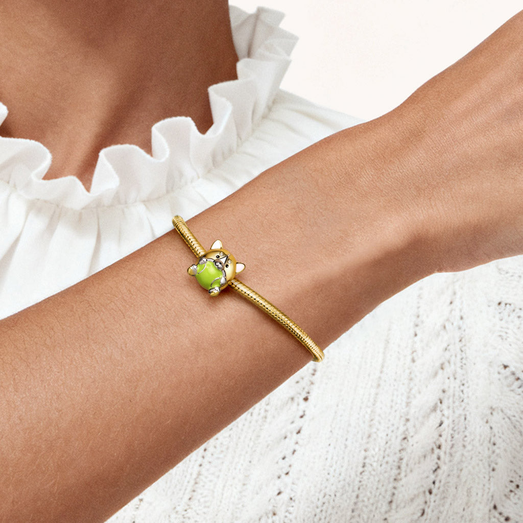 Gnoce Corgi Holding Ball Charm_2