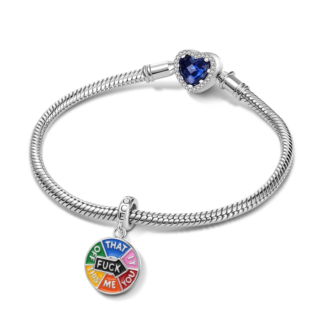 Gnoce Edgy Spinner Wheel Pendant Dangle Charm_3