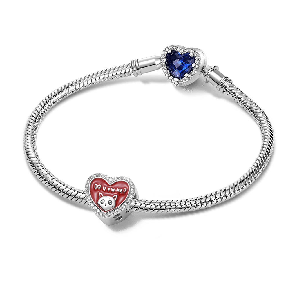 Gnoce Personalized Cat Lover Photo Charm_3