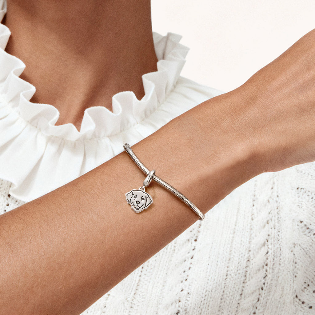 Gnoce Goldie Dog Clasp Clusters Charm_2