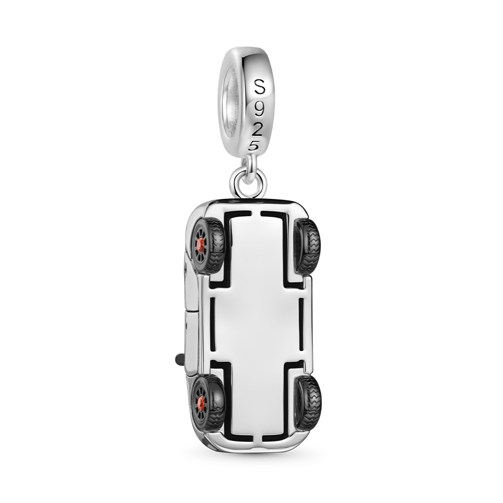 Gnoce Racing Car Pendant Dangle Charm_5