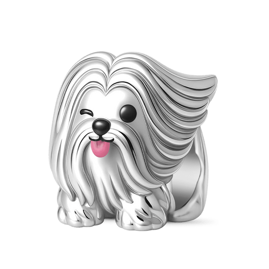 Gnoce Naughty Lhasa Apso Dog Charm_1