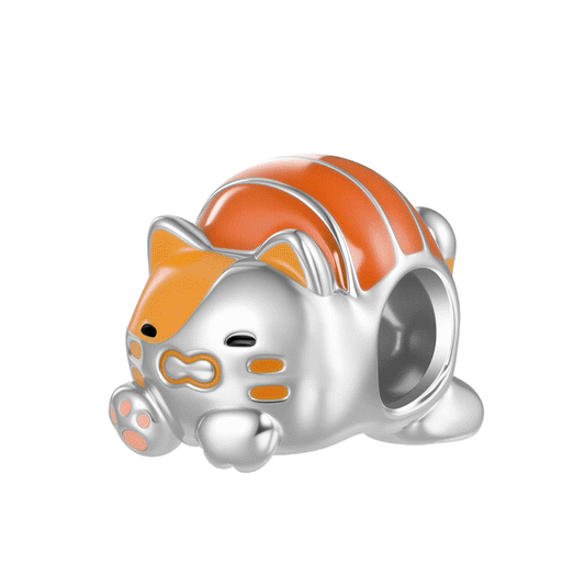 Gnoce Glow-in-the-Dark Salmon Sushi Cat Charm_1