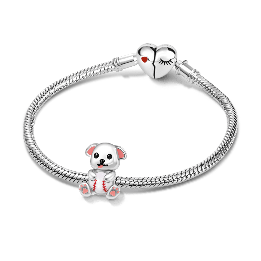 Gnoce Dog Holding Ball Charm_3