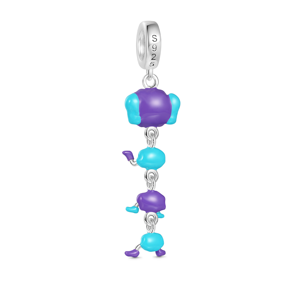 Gnoce Poppy Playtime PJ Pug-a-Pillar Pendant Dangle Charm_2