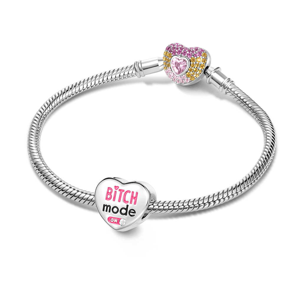 Gnoce Personalized Swearing Series Bitch Photo Charm_2