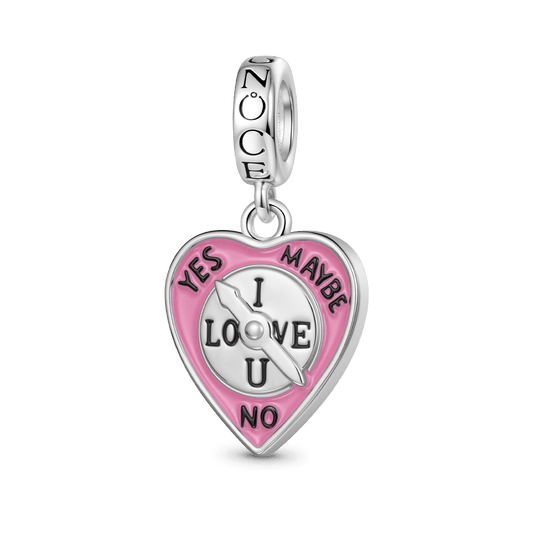 Gnoce Expressing Love Heart-shaped Pointer Pendant Dangle Charm_1
