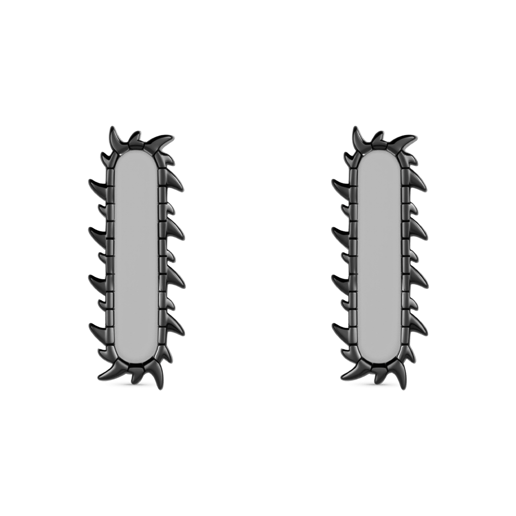Gnoce Chainsaw Man Stud Earrings_1