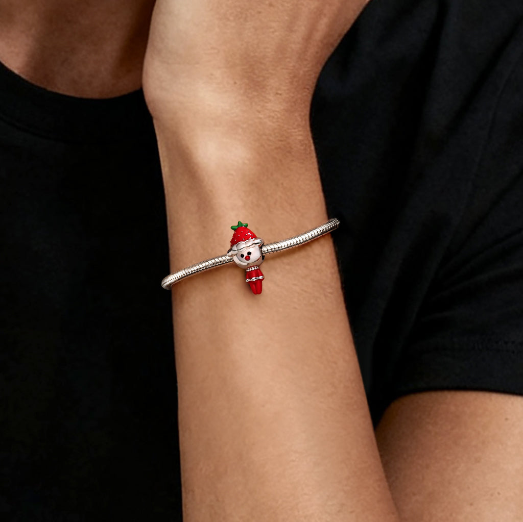 Gnoce Christmas Strawberry Doll Charm_2