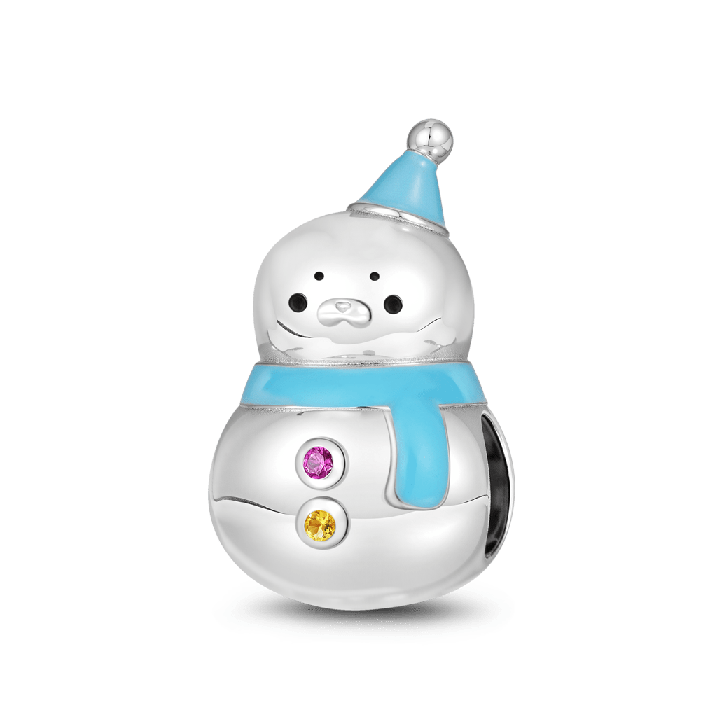 Gnoce Seal Snowman Charm_1
