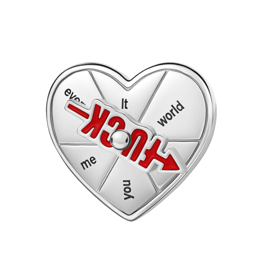 Gnoce Heart Turntable 'FUCK' World Charm_1