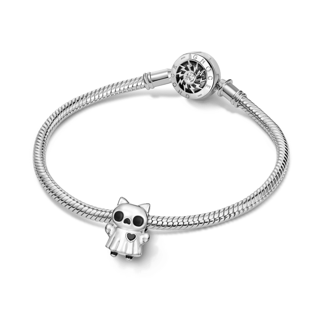 Gnoce Engravable Ghost Cat Charm_3