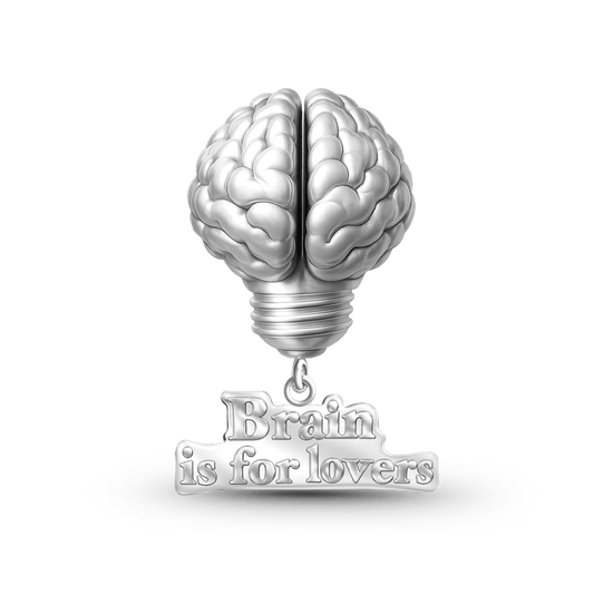 Gnoce Interesting Brain is for Lovers Charm_1