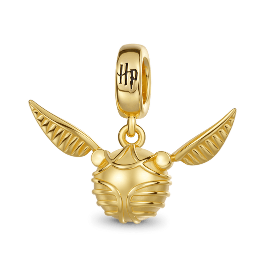 Gnoce Harry Potter Golden Snitch Pendant Dangle Charm_1