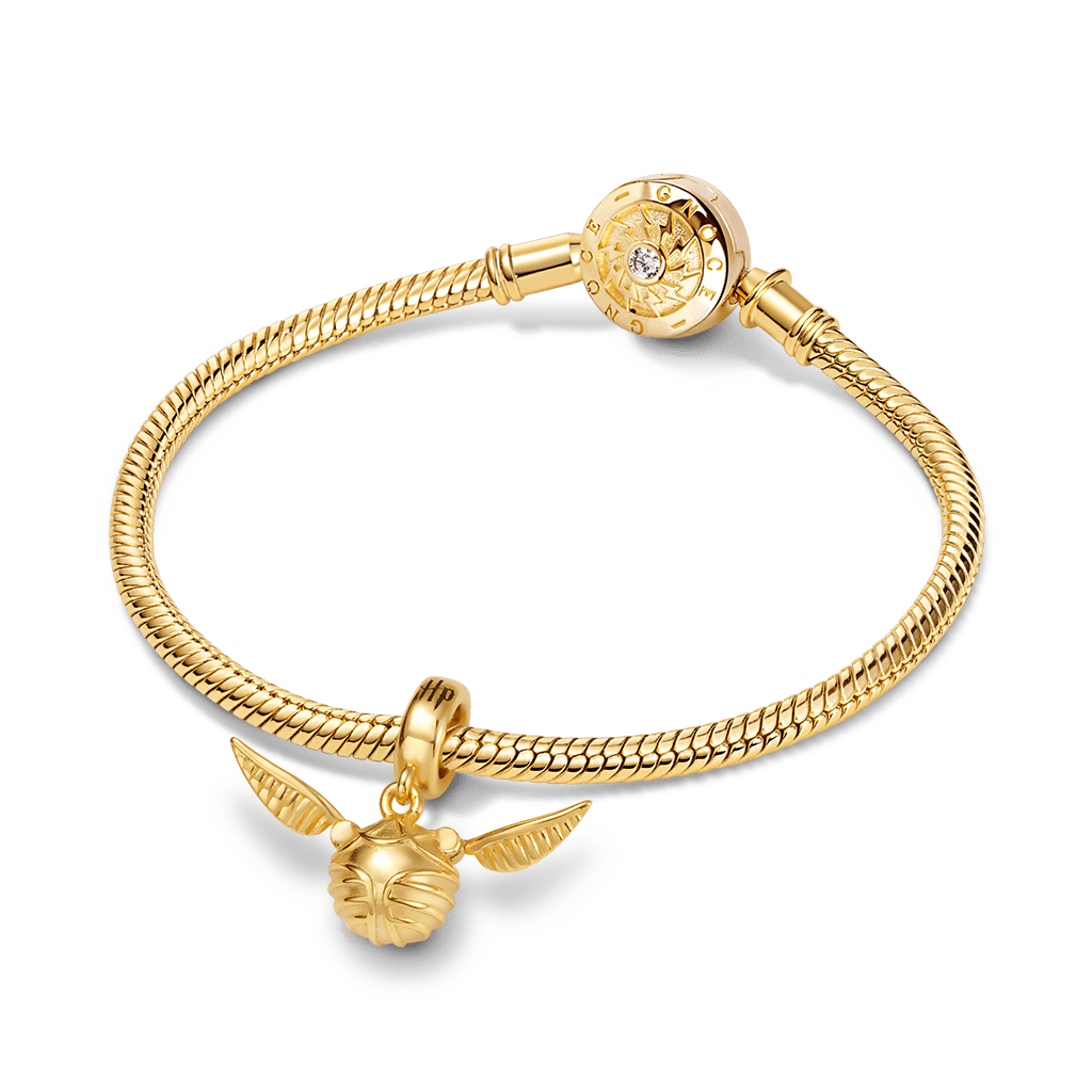 Gnoce Harry Potter Golden Snitch Pendant Dangle Charm_3